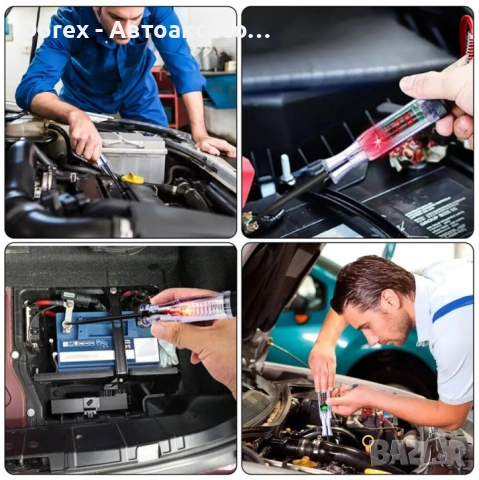 Професионален автомобилен тестер за напрежение 3-48V, снимка 8 - Аксесоари и консумативи - 53901311