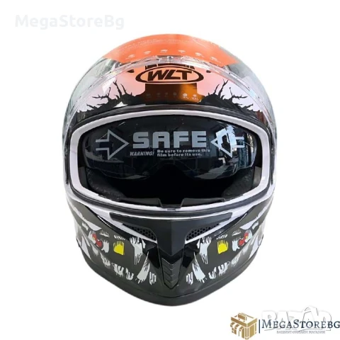 Каска за мотор 108 - размер XL - White, снимка 6 - Аксесоари и консумативи - 50526897