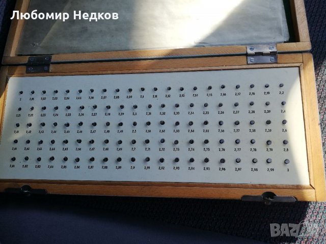 Калибри щифтове 2-3мм 3-4мм 4-5мм 5-6мм 6-7мм, снимка 1