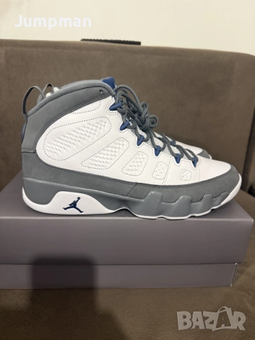 jordan 9 retro flint grey, снимка 6 - Маратонки - 56547169