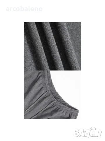 Ежедневни дамски свободни панталони с шнур и ластик, 2цвята, снимка 6 - Панталони - 48708740