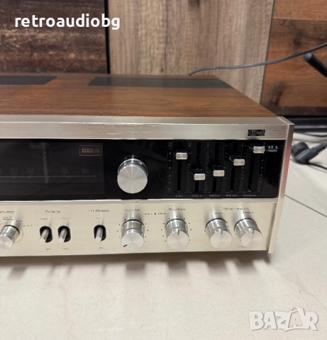 🔊Ретро масивен ресивър - усилвател с радио JVC 4VR-5436 - Made in Japan🔊, снимка 6 - Ресийвъри, усилватели, смесителни пултове - 51810509