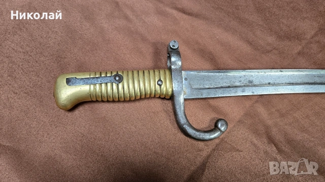 Щик, нож, кама за Шаспо , снимка 6 - Антикварни и старинни предмети - 54240958