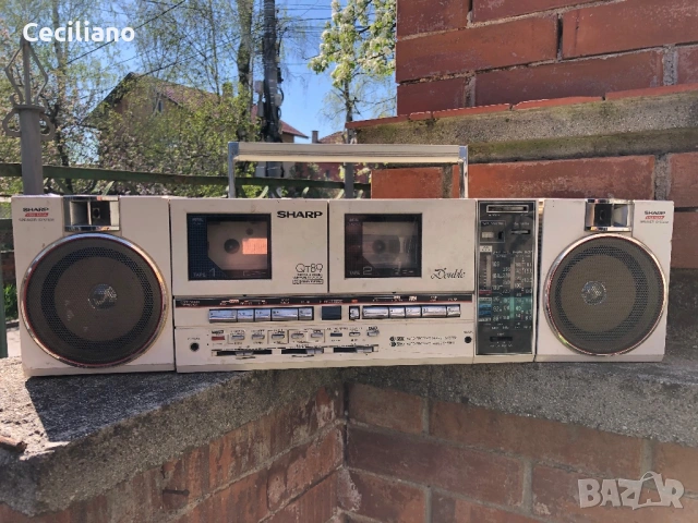 Радиокасетофон SHARP QT 89, снимка 9 - Радиокасетофони, транзистори - 54310319