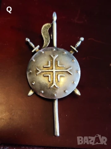 сребърен тангристки кръст