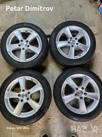 Джанти с зимни гуми 5×112/16 vw , снимка 11 - Гуми и джанти - 56250417