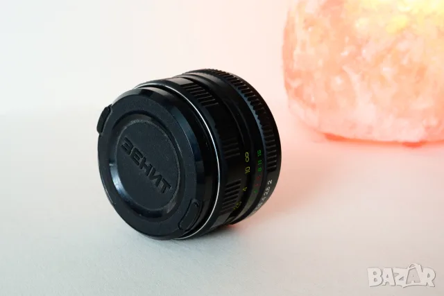 Обектив Helios-44M-6 58mm f/2 M42 резба + адаптер към fuji x, снимка 3 - Обективи и филтри - 56213222