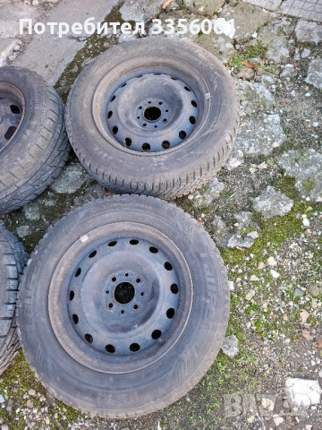 Гуми с джанти от Peugeot 307, снимка 3 - Гуми и джанти - 52479828