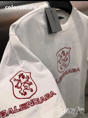 Мъжка тениска Balenciaga/IM94p, снимка 6 - Тениски - 51773287