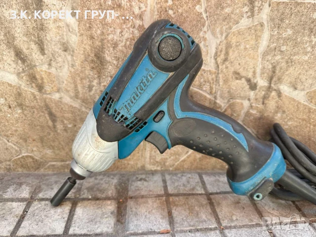 Електрически ударен гайковерт Makita TD0101F, 230 W, 100 Nm, снимка 4 - Други инструменти - 51073404