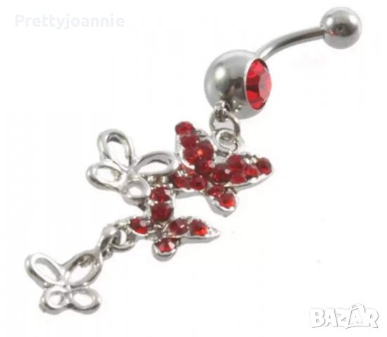 50% намаление! Обеци за пъп пиърсинг, снимка 3 - Обеци - 38298851