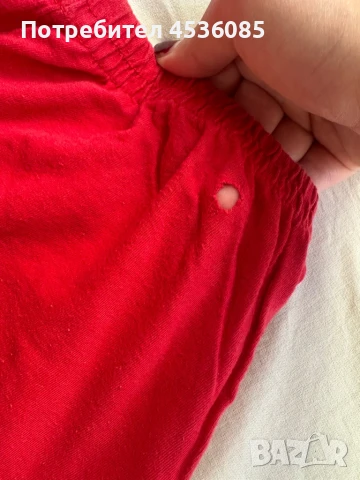 Два чифта детски червени къси гащи, снимка 3 - Къси панталони и бермуди - 51172391