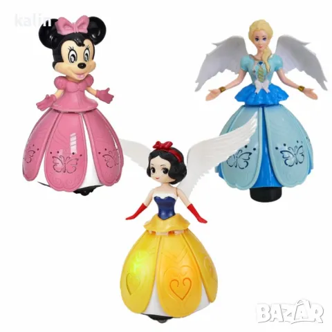 Музикална светеща въртяща се кукла, снимка 2 - Кукли - 49298300