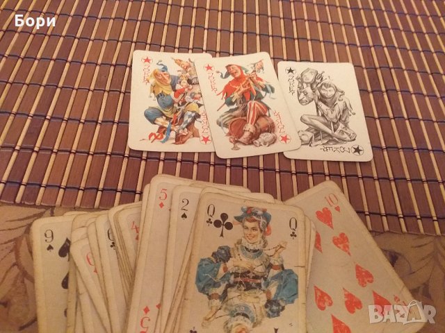 Стари карти, снимка 9 - Карти за игра - 31029853