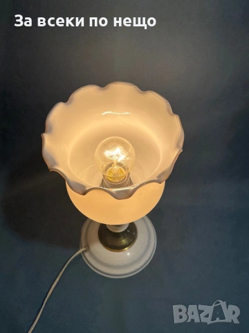 Стара нощна лампа , снимка 11 - Настолни лампи - 53290627