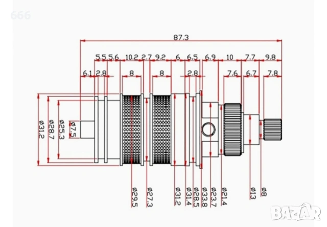 Резервен термостатичен патрон., снимка 5 - Други стоки за дома - 54019271