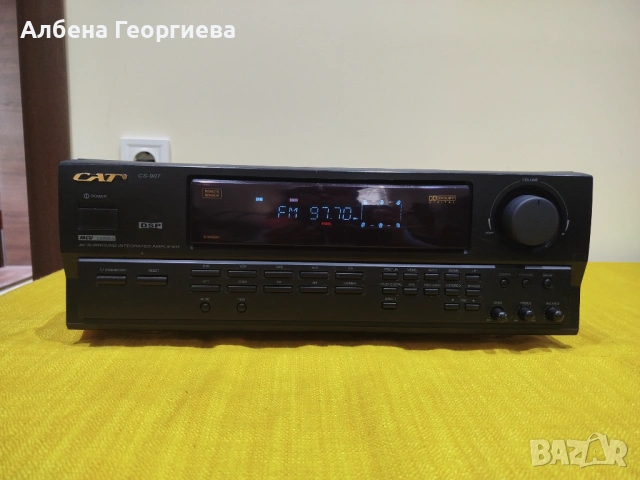 Усилвател с тунер  CAT CS - 907 -120 W