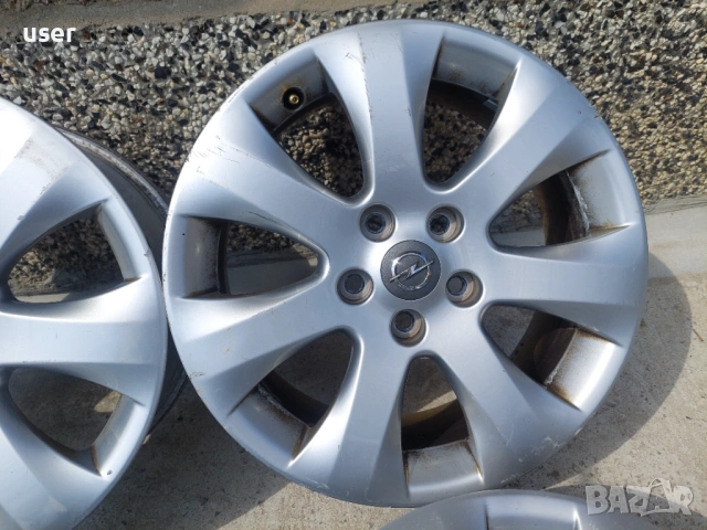 17" оригинални алуминиеви джанти за Опел Астра Opel Astra J 5x115, снимка 3 - Гуми и джанти - 54269975