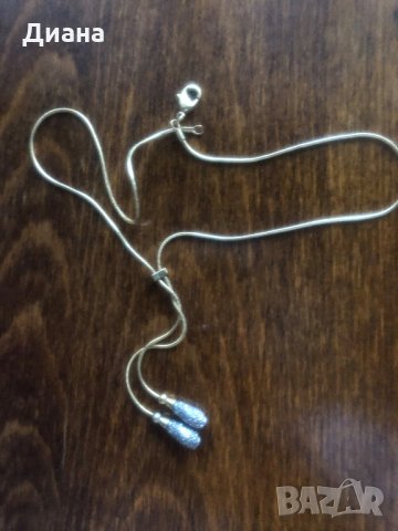 Позлатено колие, снимка 2 - Колиета, медальони, синджири - 31660850