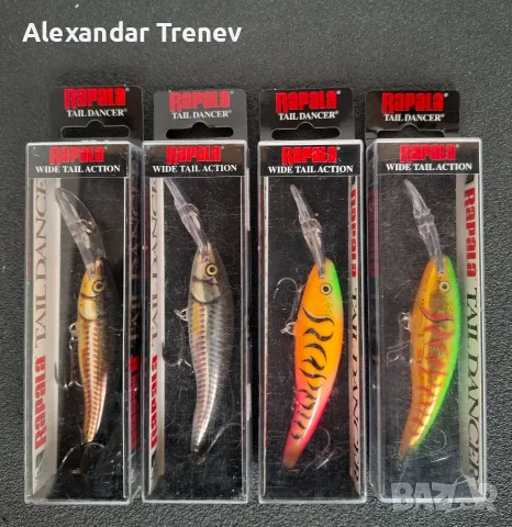 Воблери Rapala TD,TDD,STD, снимка 3 - Екипировка - 55713756
