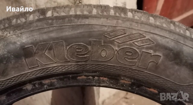 Продавам 4 броя зимни гуми 205.55.16 на 1 сезон дот 2021 Kleber , снимка 4 - Гуми и джанти - 54089540