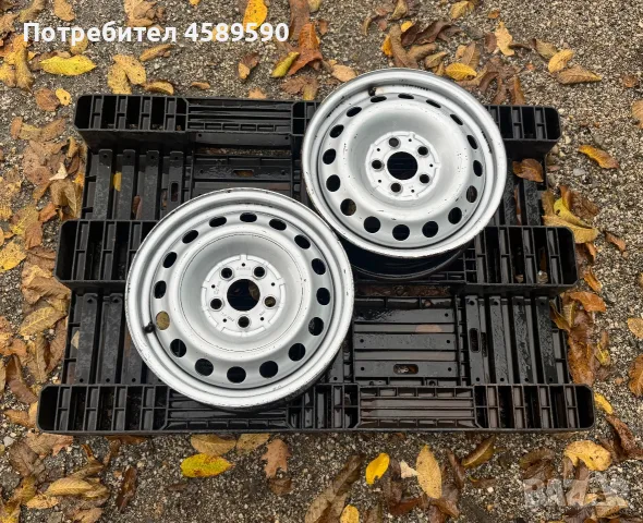 2бр.Оригинални железни джанти 16цола 5x112 за бус Mercedes Vito,Viano