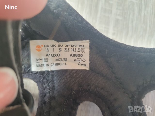 Детски сандали Timberland 33, снимка 5 - Детски сандали и чехли - 40817250