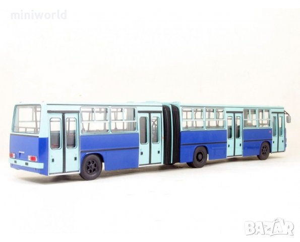 Ikarus 280.33 съчленен градски автобус 1975 - мащаб 1:43 на Съветски Автобуси моделът е нов в кутия, снимка 3 - Колекции - 32312651