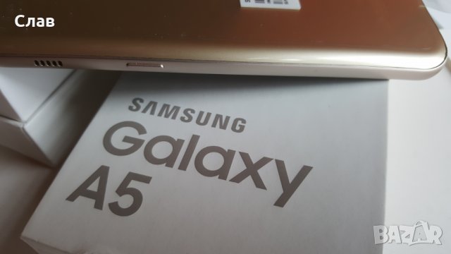 Samsung A5 2017/32gb Златен и черен, снимка 6 - Samsung - 39440663