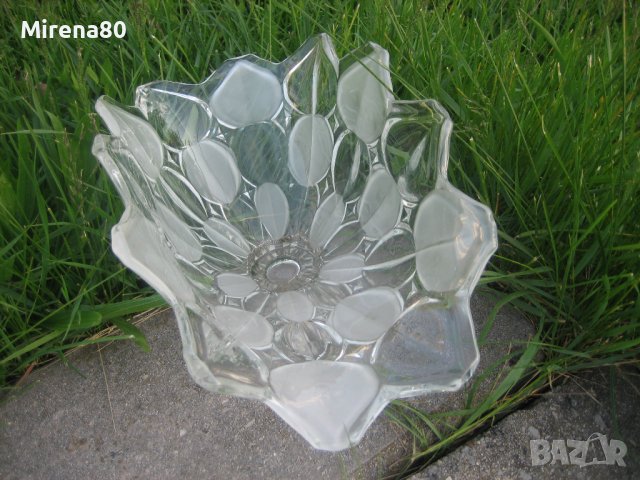 Огромна кристална фруктиера, снимка 6 - Други - 40671246