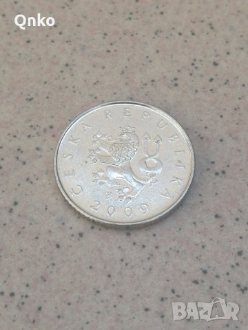 Чехия, 1 крона 2009 b', Чехословакия, Словакия, Czechoslovakia, Czech, Slovakia, Tschechien, снимка 2 - Нумизматика и бонистика - 33976966