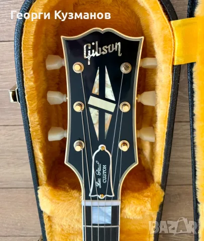 2023 Gibson Custom Shop Les Paul Custom 1957 Reissue, снимка 3 - Китари - 56081296