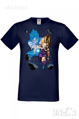 Мъжка тениска Dragon Ball Z Gohan X Goku,Анимация,игра,Празник,Повод., снимка 6 - Тениски - 37940579