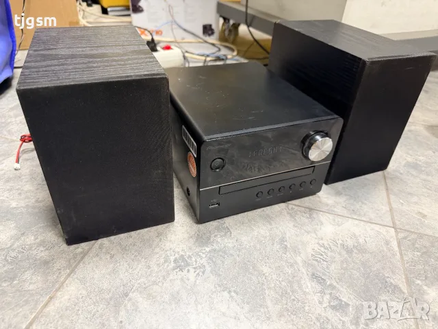 Аудио система Pioneer X-EM26(B) Micro HiFi, Bluetooth, CD, FM, USB, Черна