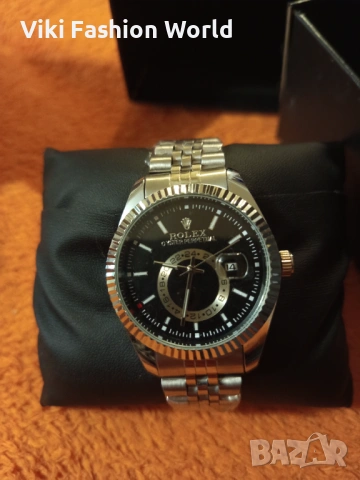 ROLEX Мъжки Часовник Нов Уникален, снимка 2 - Мъжки - 53183429