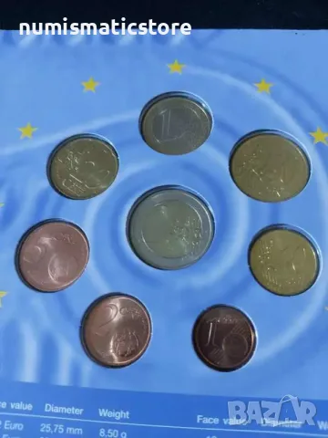 Гърция 2002-2004 - Евро сет - комплектна серия , 8 монети, снимка 3 - Нумизматика и бонистика - 56300512