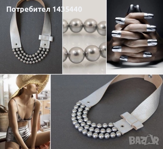 Колие Vyara Tzeneva Jewellery, снимка 6 - Колиета, медальони, синджири - 52229713