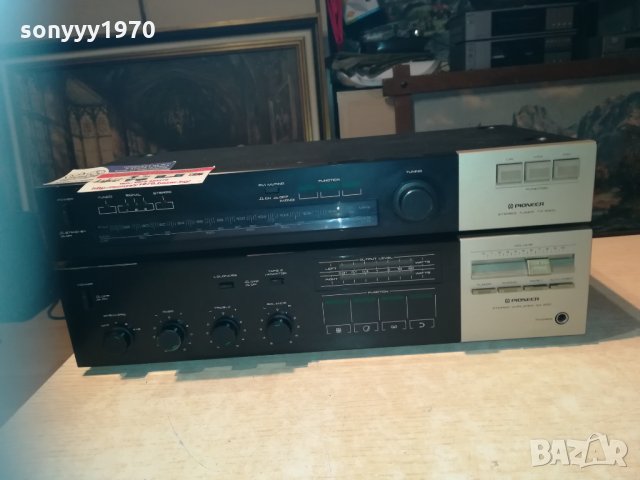 pioneer ampli & pioneer tuner-japan 0512202017, снимка 3 - Ресийвъри, усилватели, смесителни пултове - 31027529
