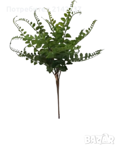 Изкуствен стрък папрат различни видове, снимка 12 - Изкуствени цветя - 47466817