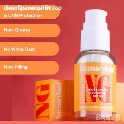 Нов Лек немазен слънцезащитен крем за лице SPF 50, хидратиращ с фактор, снимка 3 - Козметика за лице - 51596112
