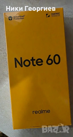 Чисто Нов Realme Note 60 НЕ отварян , снимка 2 - Други - 53142684