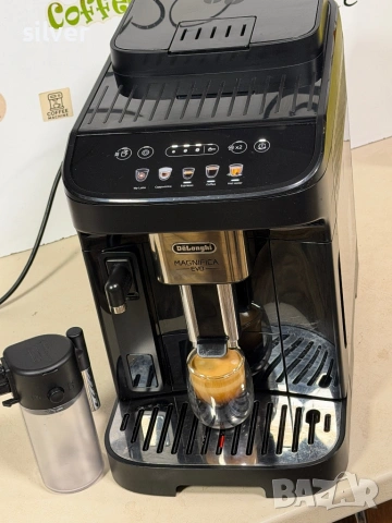 Кафемашина кафе автомат delonghi magnifica evo с гаранция, снимка 4 - Кафемашини - 54131807