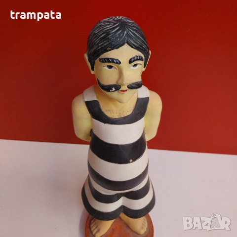 НАЙ ДОБРАТА ОФЕРТА Винтидж фигура спасител 50те около 35см., снимка 2 - Антикварни и старинни предмети - 53143637