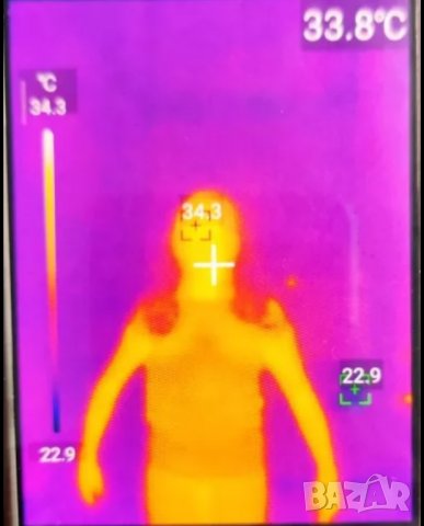 Професионална ТЕРМОКАМЕРА за телефон или таблет, снимка 6 - Камери - 37403568