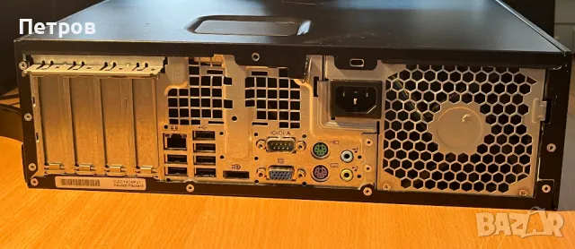 Настолен компютър HP Compaq с монитор, клавиатура и мишка, снимка 9 - Работни компютри - 48686404