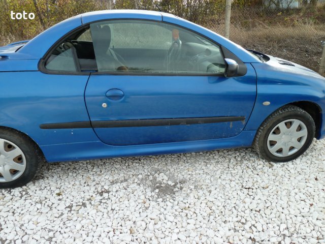 Peugeot 206 CC 1.6, снимка 3 - Автомобили и джипове - 38321463