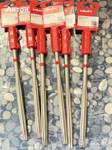 Hilti TE-CX (SDS Plus) свредло за ударно пробиване с 4 карбидни режещи ръба, снимка 9 - Перфоратори - 54444599