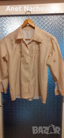 Дамска риза с бродерия официална или всекидневна , снимка 1