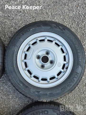 Джанти VW Montreal 14" 4x100 + летни Kumho + зимни Toyo — Golf 2