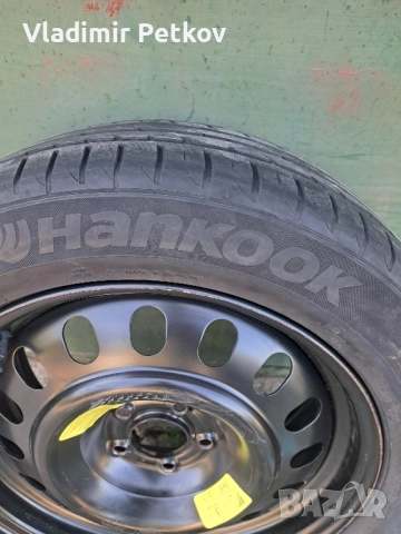 Продавам резервна гума за Пежо 407!Размер 215 55 17!Никакви следи от употреба., снимка 3 - Гуми и джанти - 51614399